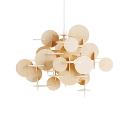 Bau Pendelleuchte - Klein, Natur